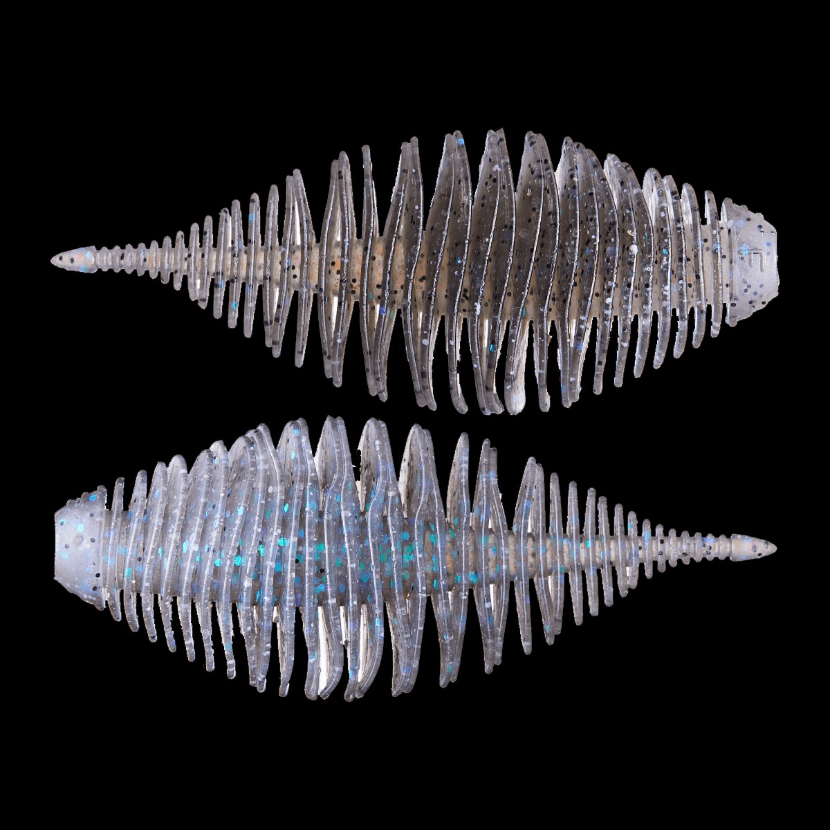 GEECRACK BELLOWS GILL CREATURE BAIT 5PK - 3.8" - 3.8" | ELECTRIC SHAD