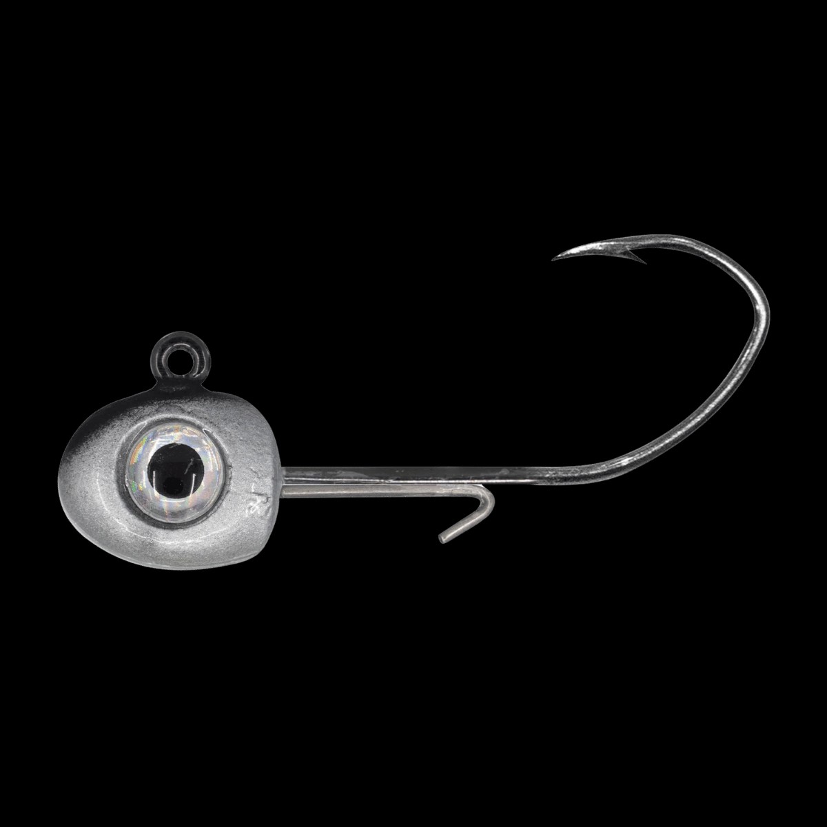1STANDARD JIGHEAD SICKLE BAIT 1/16OZ - 1/16OZ | BLACK SHAD