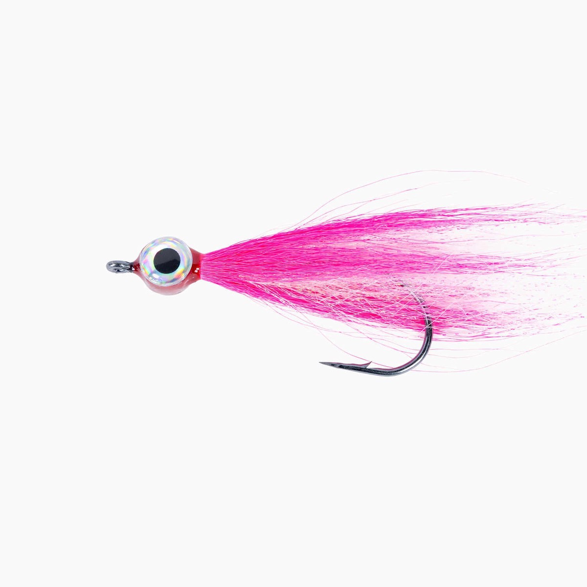 Dark Matter Bucktail Teasers - Circle | Pink/White