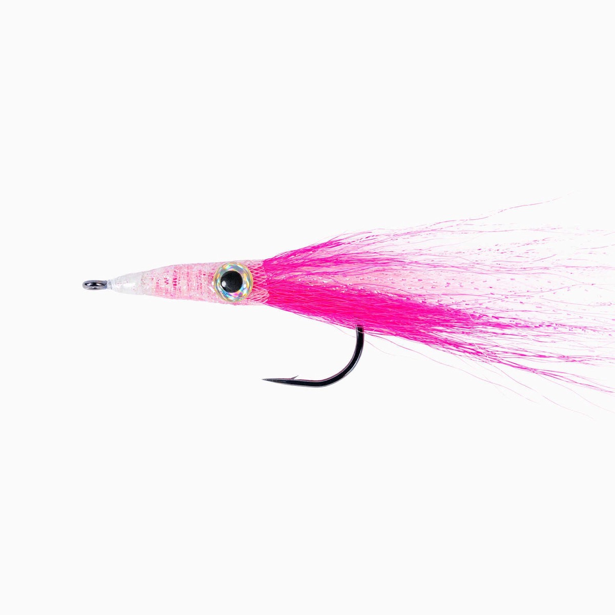 Dark Matter Bucktail Teasers - Triangle | Pink/White