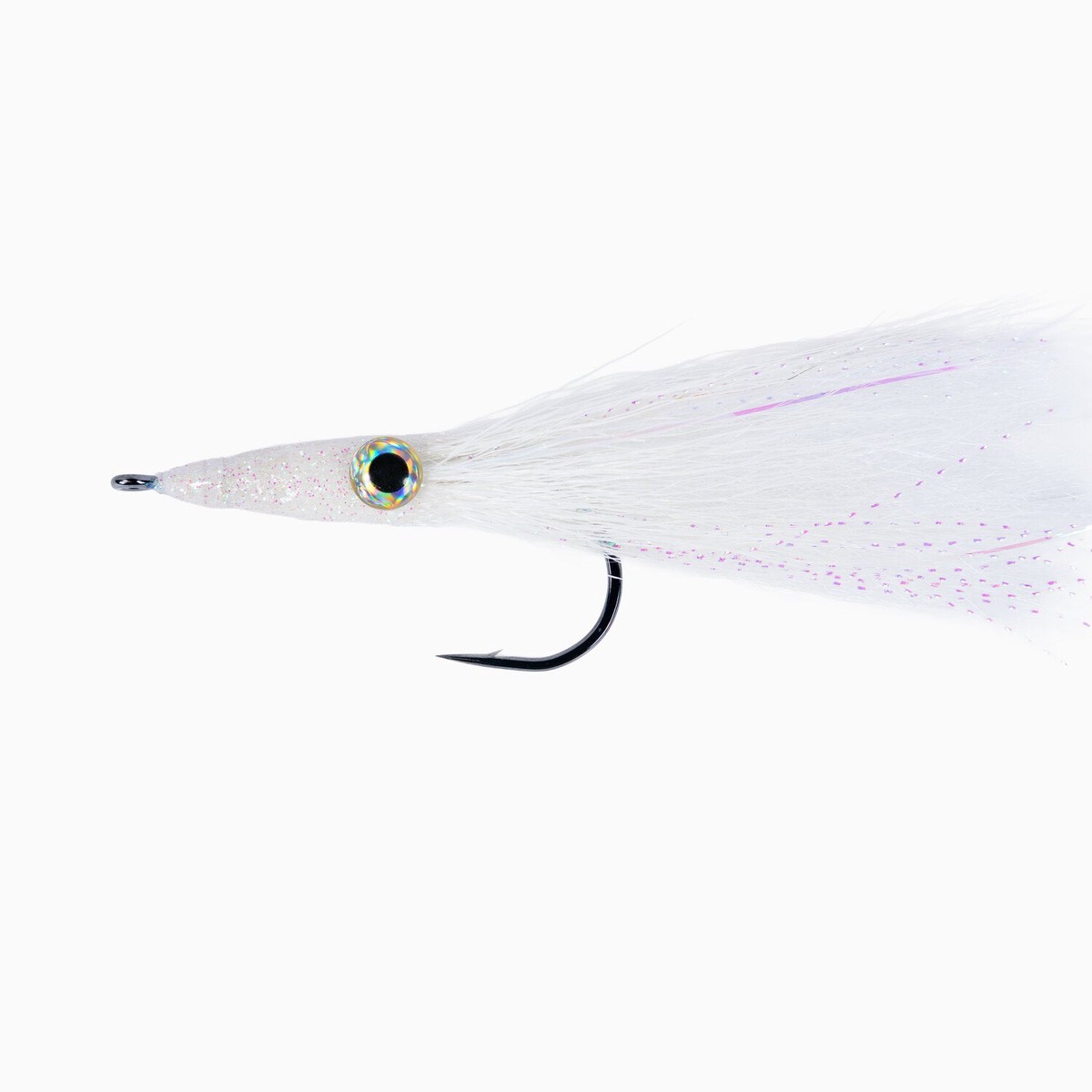 Dark Matter Bucktail Teasers - Triangle | White