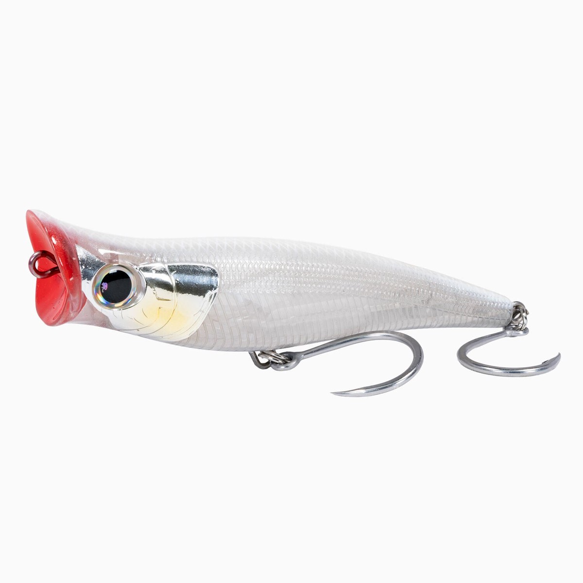 Small Lure Co Mikros-Pop Poppers - Pearl White | 6.7" - 3oz
