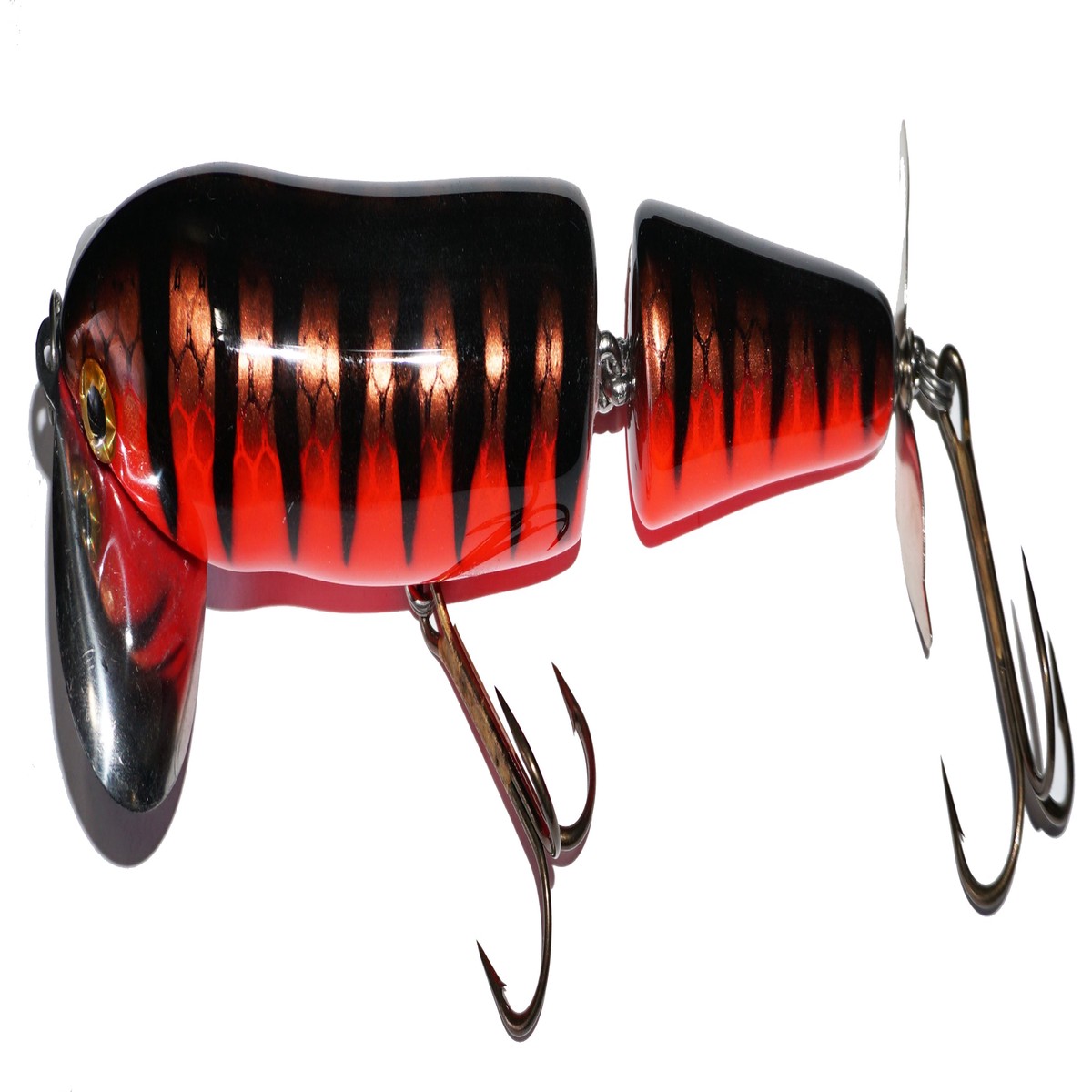 Big Fork Papa Chubby 8" Surface Bait - firebelly